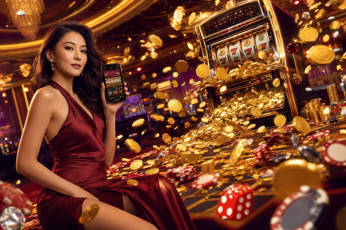meha888 Casino suasana meja baccarat live